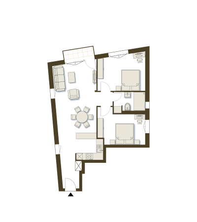 11| type loft, orientation Nord - niv Rez 