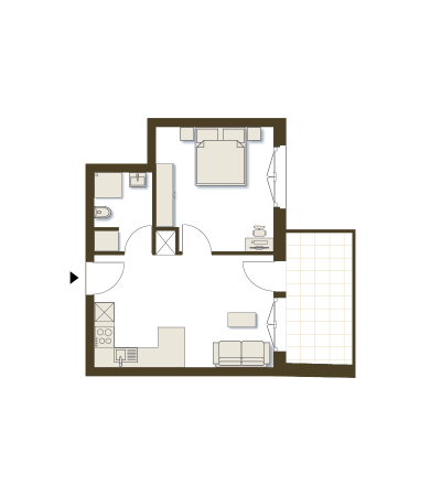 04| orientation Est - niv Rez 