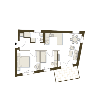 06| orientation Sud - niv Rez 