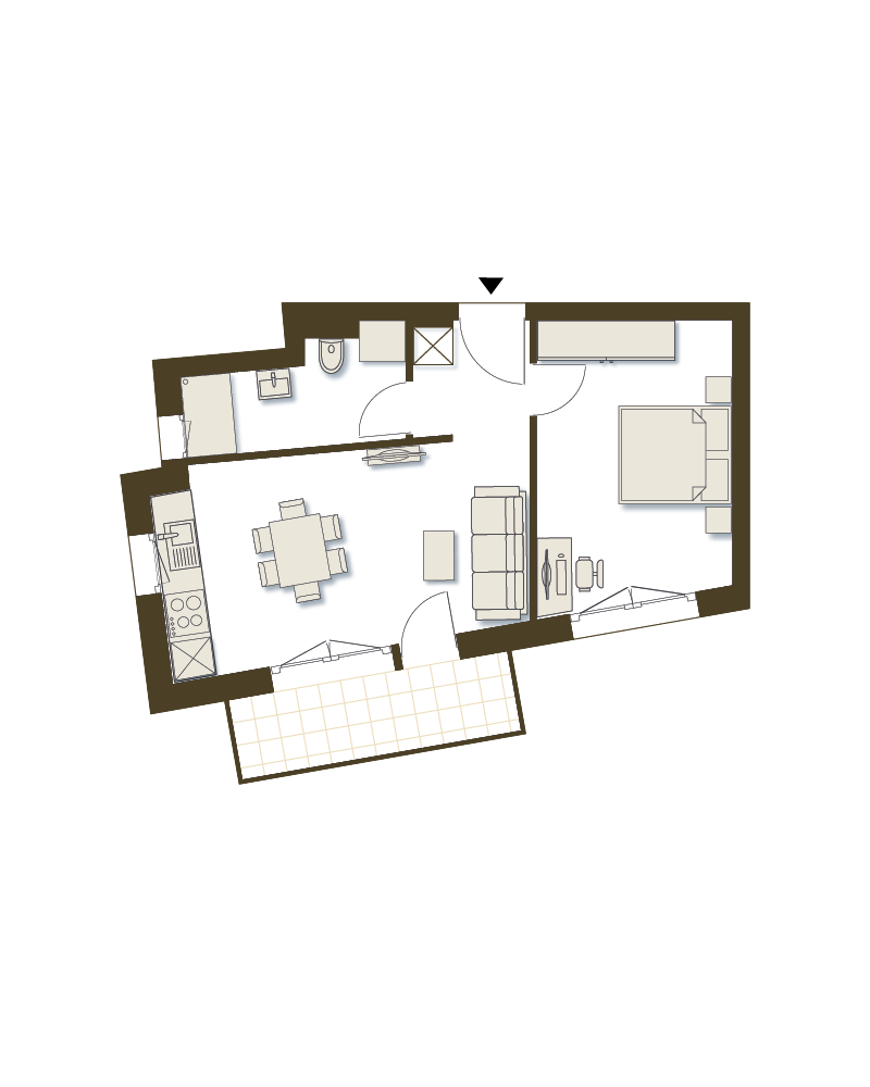 05| orientation Sud - Rez 