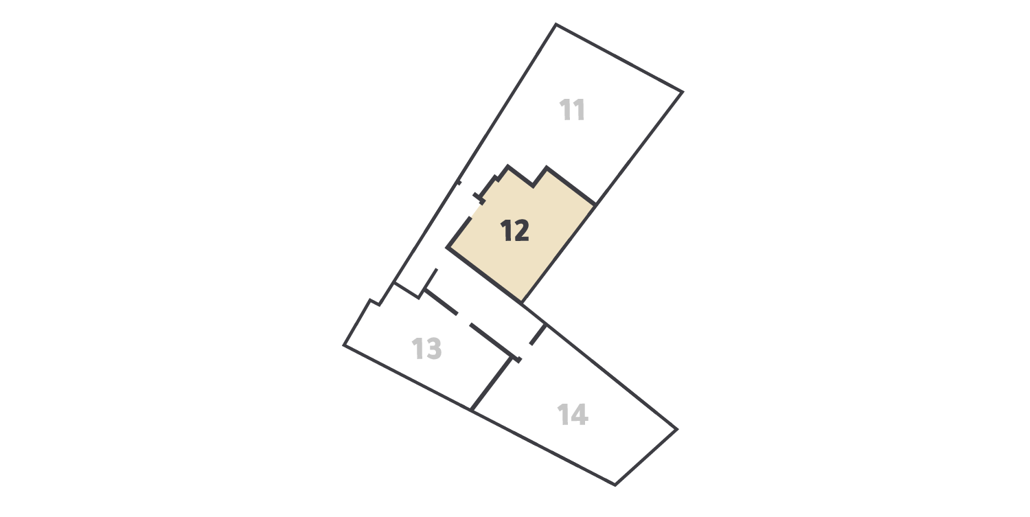 12| type loft, orientation Est - keyplan